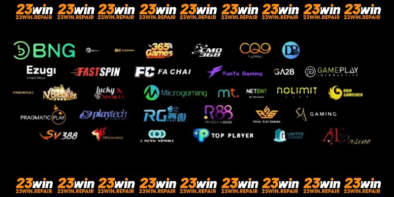 23win hợp tác với nhiều đối tác uy tín trong ngành Gambling