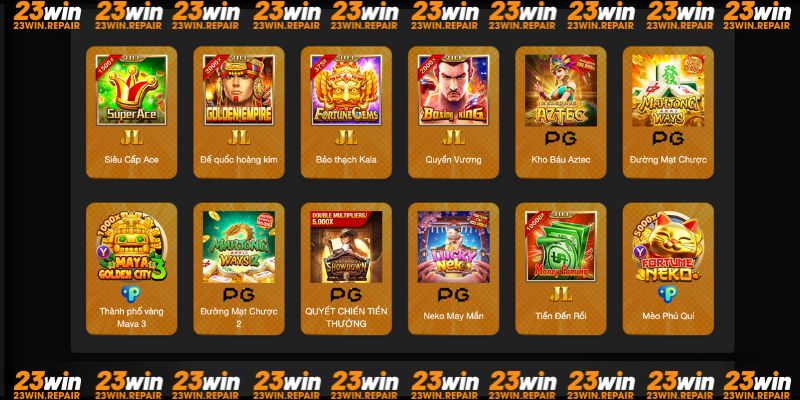 làm giàu nhanh chóng với sảnh nổ hũ 23win